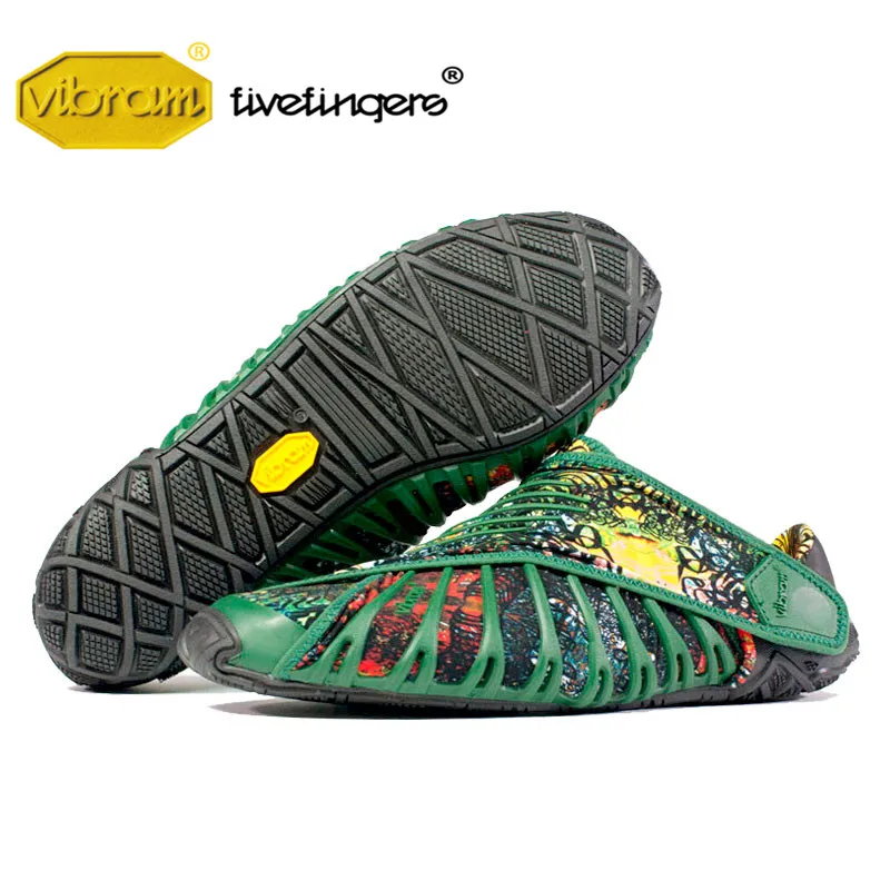 18MAD03 Vibram FUROSHIKI стрейч ткань для мужчин обёрточная обувь прогулочная Спортивная супер светильник пять пальцев бег портативный складной кроссовки - Цвет: 18MAD03