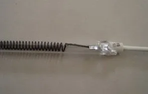 1000w medium wave IR emitter halogen tube lamp system infrared bulb quartz heating element |