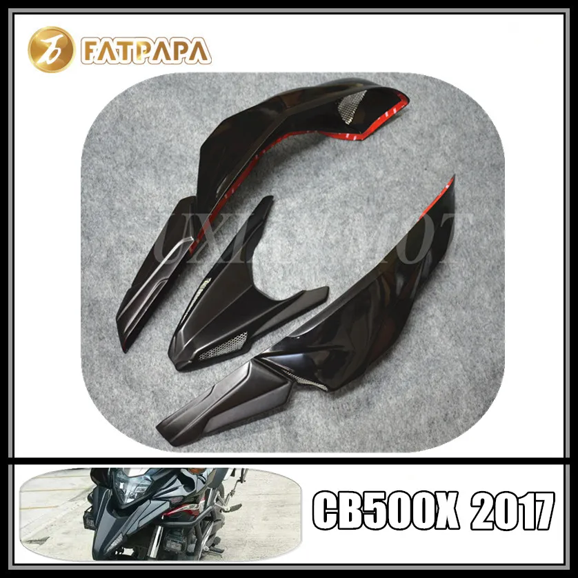 Модифицированный передний капот для мотоцикла черный Honda CB500X 2017 | Автомобили и