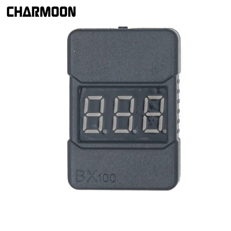 

BX100 Lipo Battery Low Voltage Tester Checker 1S-8S Low Voltmeter Buzzer Alarm with LED Indicator