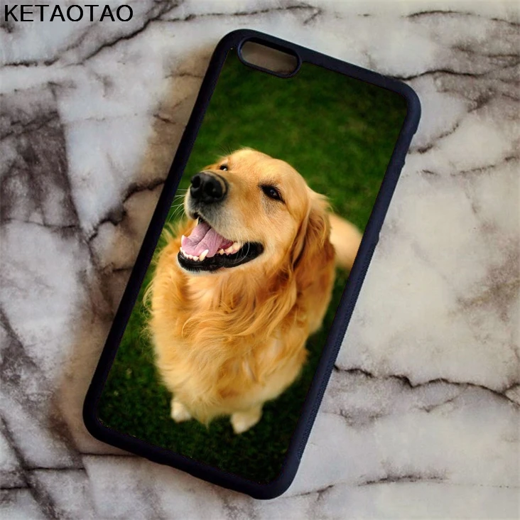 KETAOTAO милый питомец собака золотой ретривер чехол для телефона s iPhone 4S 5S 6 6S 7 8 X PLUS