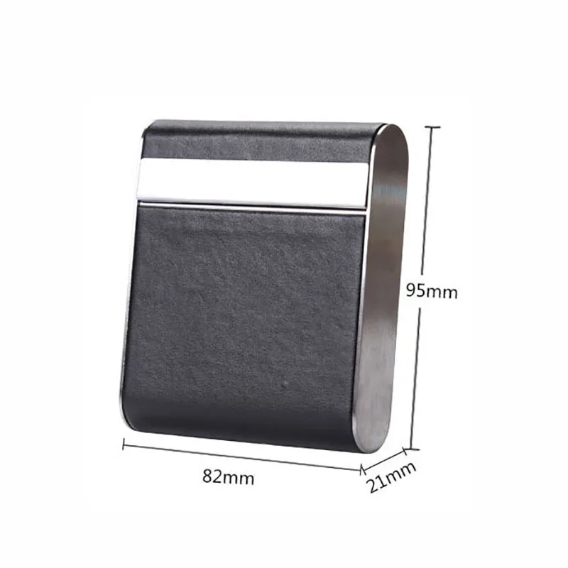 

Leather 20pcs Cigarette Container Case Bank Card Cigarette Box Tobacco Holder Mini Storage Box Father Male Friend Lover Gift Men