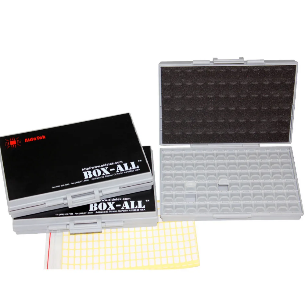 Карман органайзер на 1206 0805 72 отделения 198 этикеток|smt box|smt storagesmt storage box |