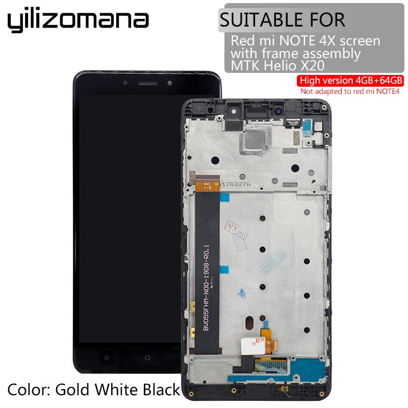 YILIZOMANA оригинальный 5 &quot&quot Замена ЖК дисплей сенсорный экран с рамкой для Xiaomi Redmi