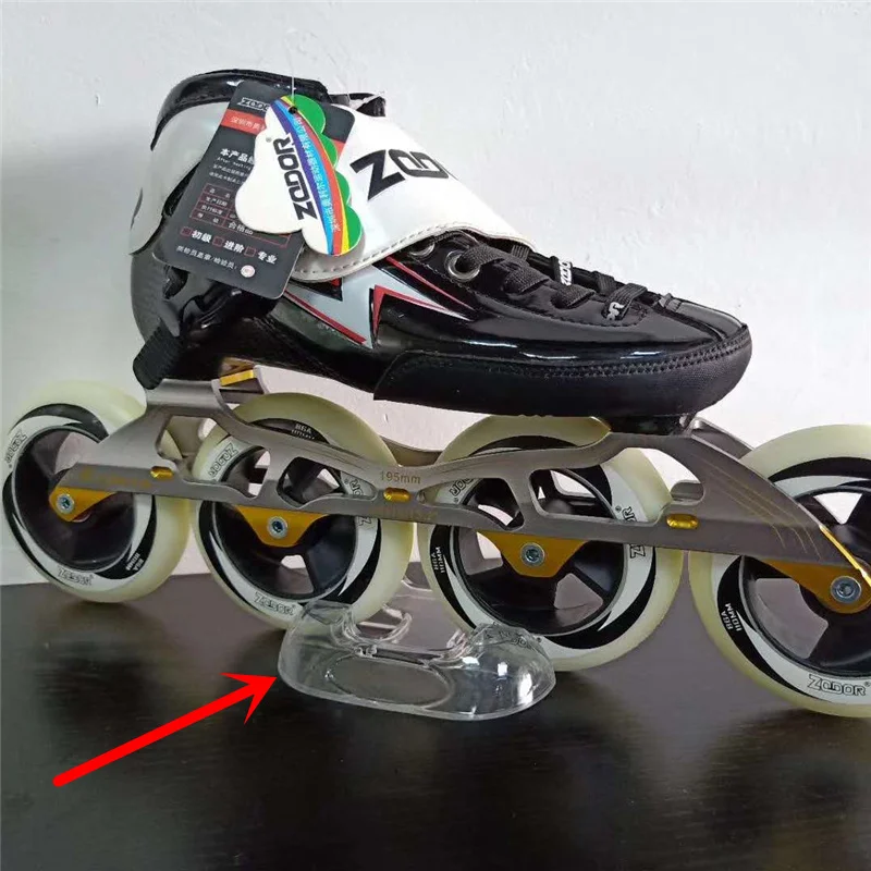 

Inline Speed Skates Shoes Holder Stand Support for Kids and Adults Skating Shoes, suit for Speed and Slalom Roller Inline Skate