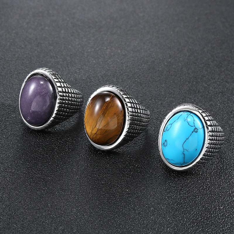 YaHui высокое качество простое деревянное кольцо из смолы большие камни светящиеся