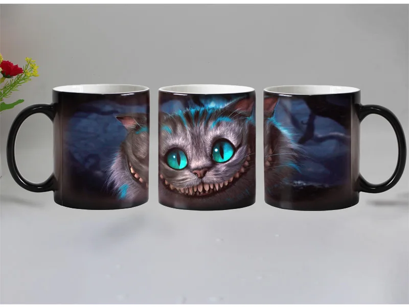 Бесплатная доставка кружка с изображением милой кошки и животных керамическая