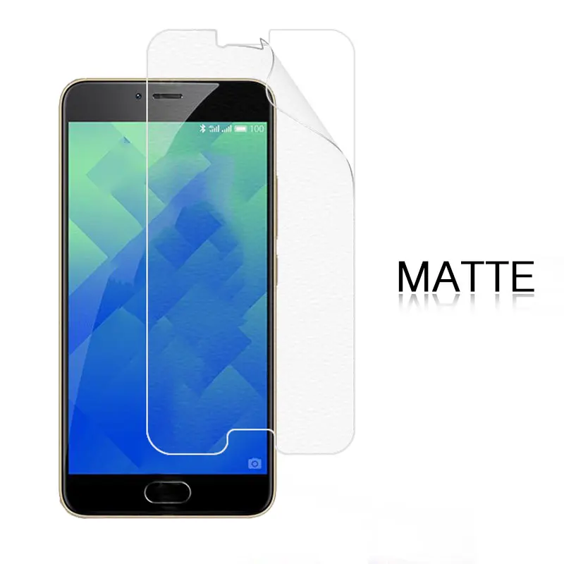 Передняя HD прозрачный глянцевый пленка для Meizu M5 5 2 in Meilan Blue Charm M611A M611H матовая