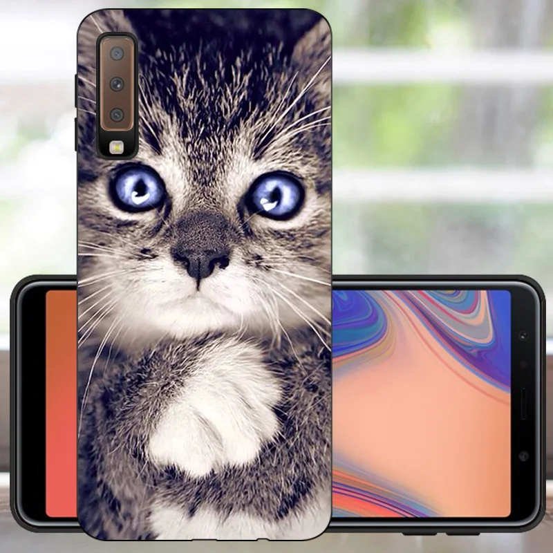FANATU для Funda samsung Galaxy A7 чехол для samsung A7 силиконовый чехол-бампер для телефона samsung Galaxy A7 A750
