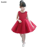 suosikki 2018 flower girls dresses for wedding kids pageant dress first holy communion dresses for little baby party prom dress