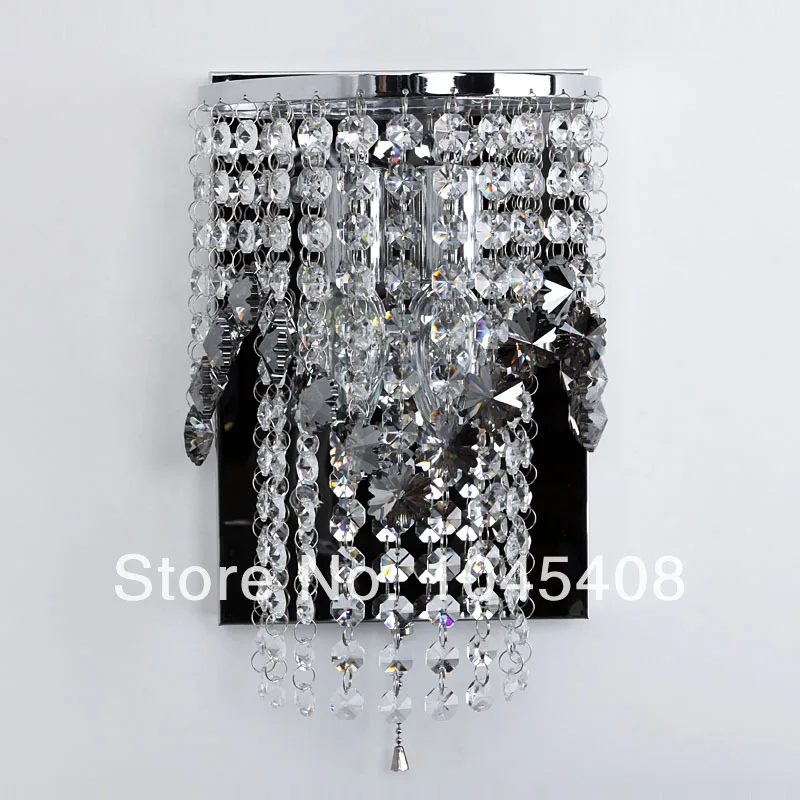 2 шт. настенные светодиодные лампы из нержавеющей стали|crystal wall light|wall lightcrystal |