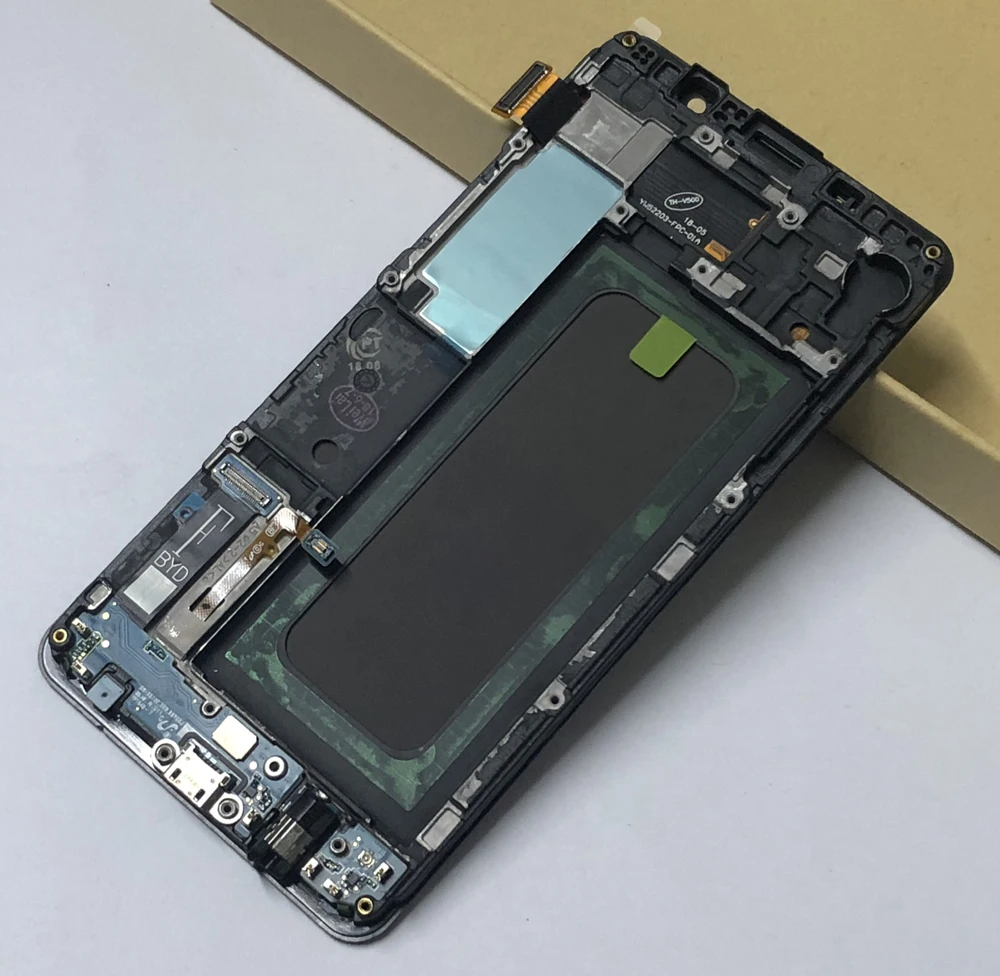 Настроить для Samsung Galaxy A5 2016 A510 A510F a510m SM-A510F графический сенсорный экран + панель