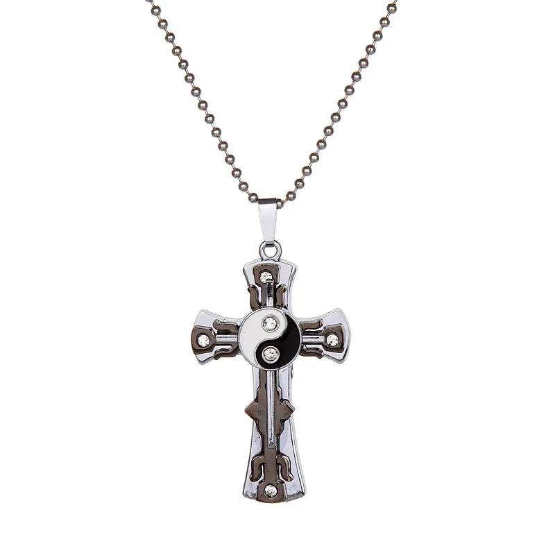 ZIRIS модное ювелирное изделие классическое ожерелье с крестиком подвеска из