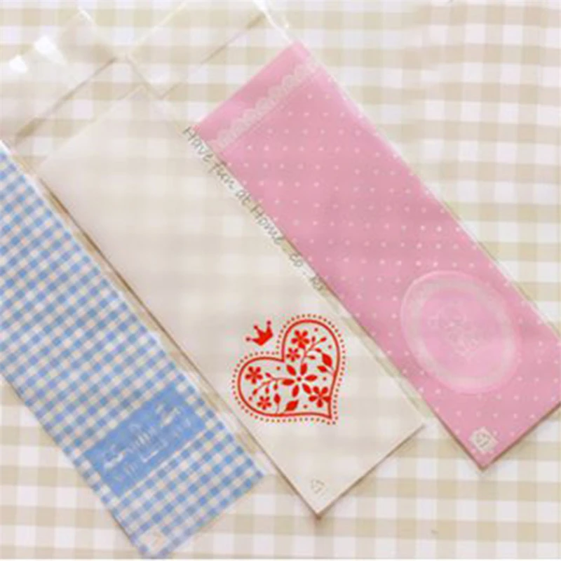 100 шт. пластиковые подарочные пакеты для хлеба и печенья|bag plastic|bags gift bagbag bag |