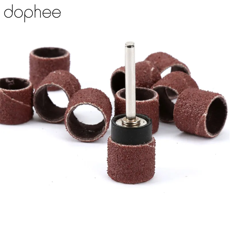 Dophee Dremel аксессуары 12 5 мм зернистость 80 # шлифовальные ленты + 3 17 шлифовальный
