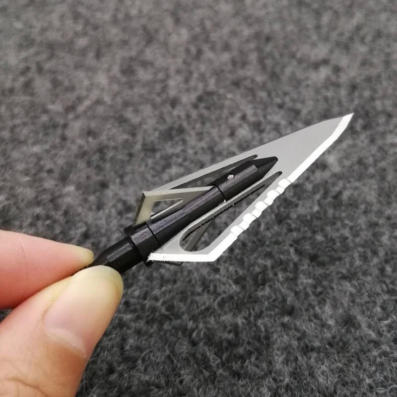 Стрелы для стрельбы из лука 4 лезвия 100 зерен широкоугольная стрелка охоты|Дартс| |