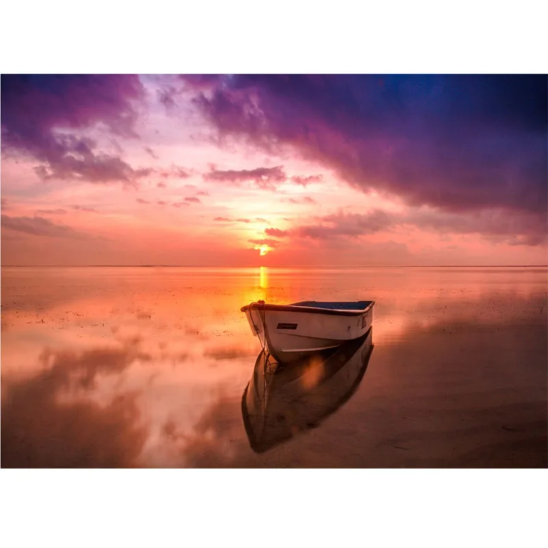 5D Full Square diy hand made diamond embroidery mosaic painting kits wall cross sticker the sea of sunset picture home Decor | Дом и сад