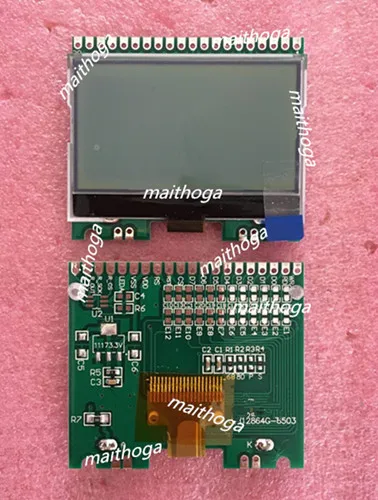 Модуль ЖК дисплея 20PIN SPI COG 12864 контроллер ST7567 3 В 5 белая подсветка параллельный