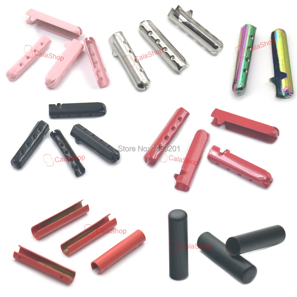 25/60/100 Φ металлические Aglets DIY шнурки ремонт обуви сменные концевые для замена