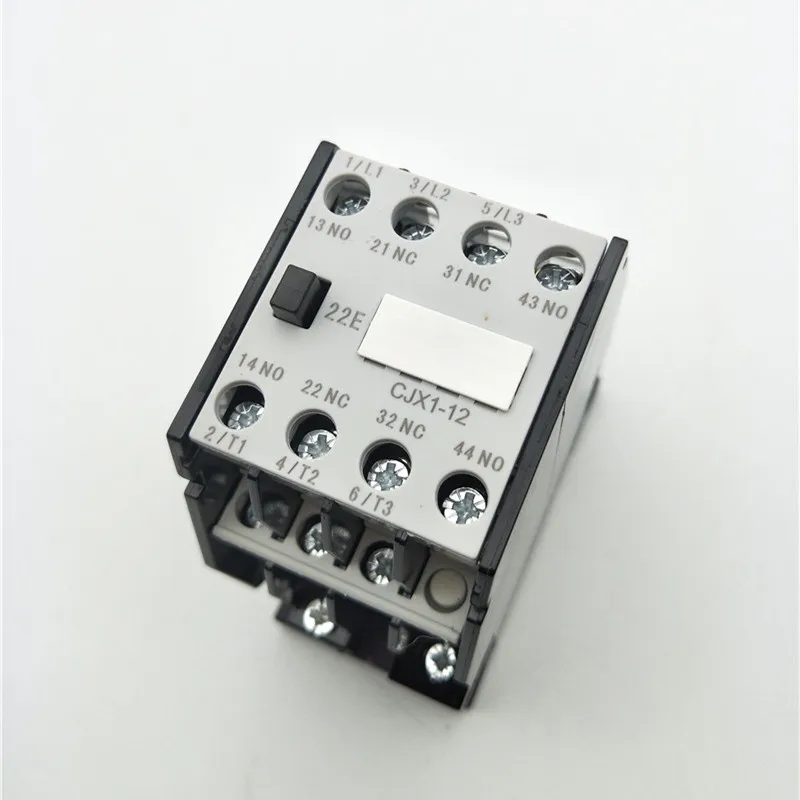 CJX1-12 AC Contactor 24V 50Hz Coil 12A 3-Phase 3-Pole 2NO + 2NC | Обустройство дома