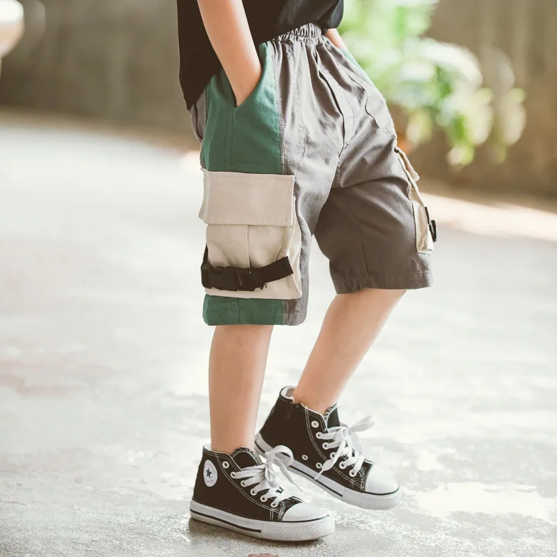 Childrens' Sport Short Boys Active Performance Shorts Little Boys' Pull-on French Terry Shorts