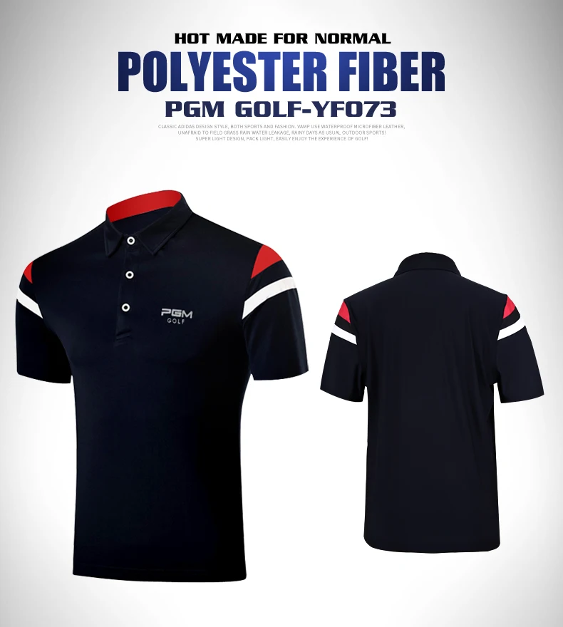 PGM Golf рукавом рубашки спортивная одежда мужские s футболки поло для гольфа вещи 2019
