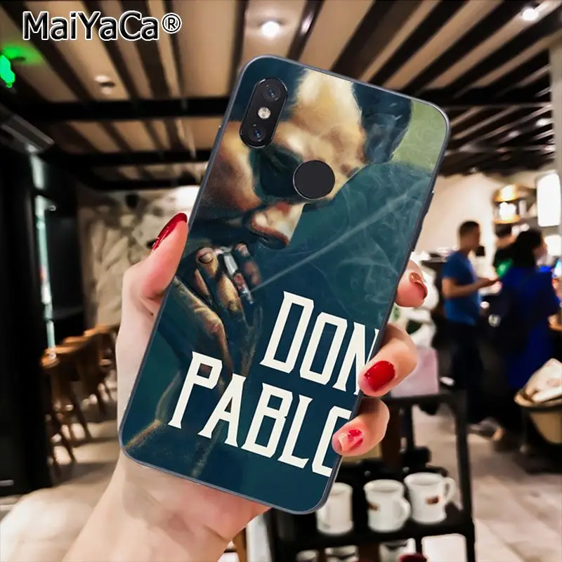 MaiYaCa нарко ТВ серии Pablo escobar чехол для телефона с рисунком для Xiaomi Redmi8 4X 6A S2 7A 5A Redmi 5 5Plus Note5 7 Note8pro
