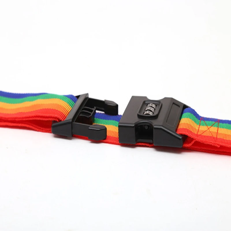 Ремень для багажа поперечный ремень упаковка регулируемый Дорожный чемодан