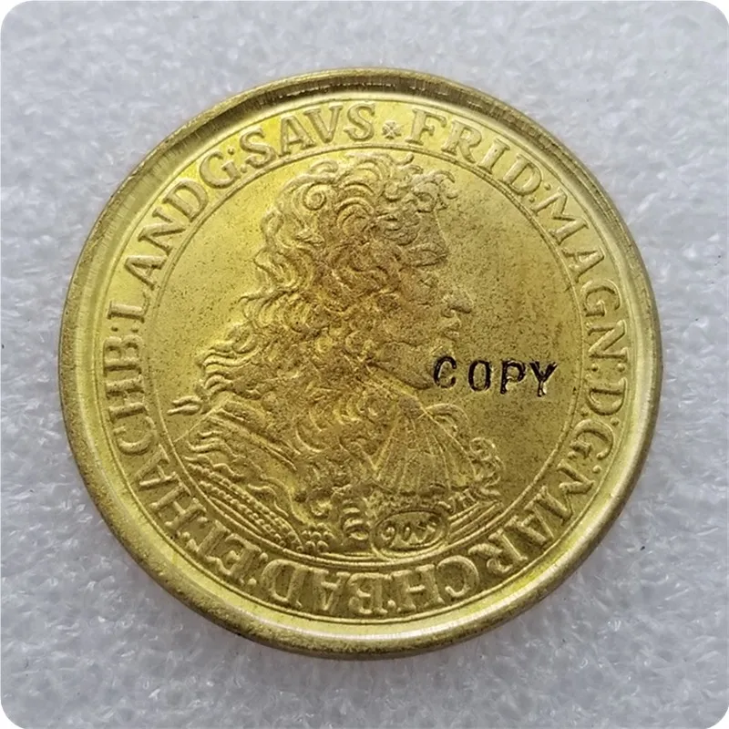 Копия золотой монеты Германии 1681 | Дом и сад