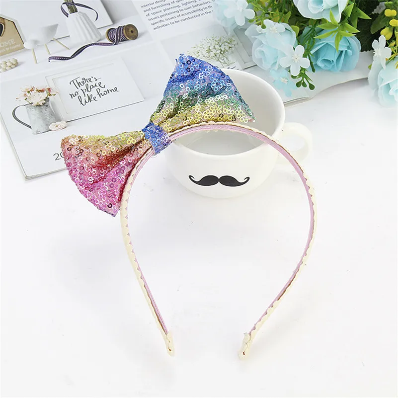 Новый корейский Детские волосы для девочек аксессуары милый мультфильм блесток