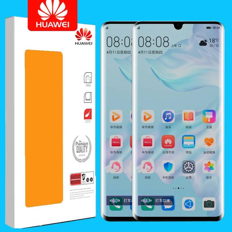Оригинальный Для Huawei P30 Pro LCD кодирующий преобразователь сенсорного экрана в