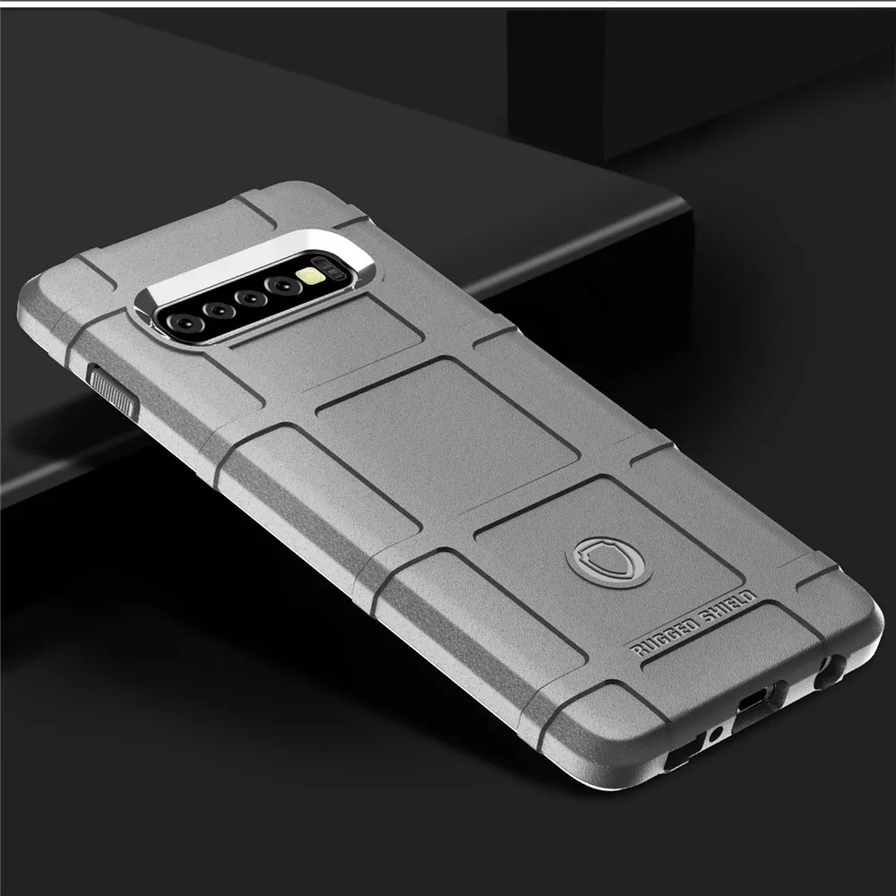 Защитный чехол S10 Plus противоскользящий с текстурой для Samsung Lite S10E | Мобильные