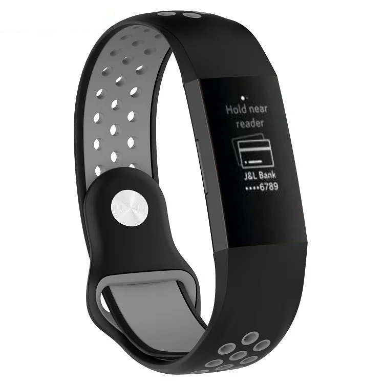 Силиконовый ремешок для наручных часов, ремешок для Fitbit Charge 3 Charge3, умный браслет на запястье, 14 цветов, S/L, для мужчин и женщин, спортивный ремешок для часов
