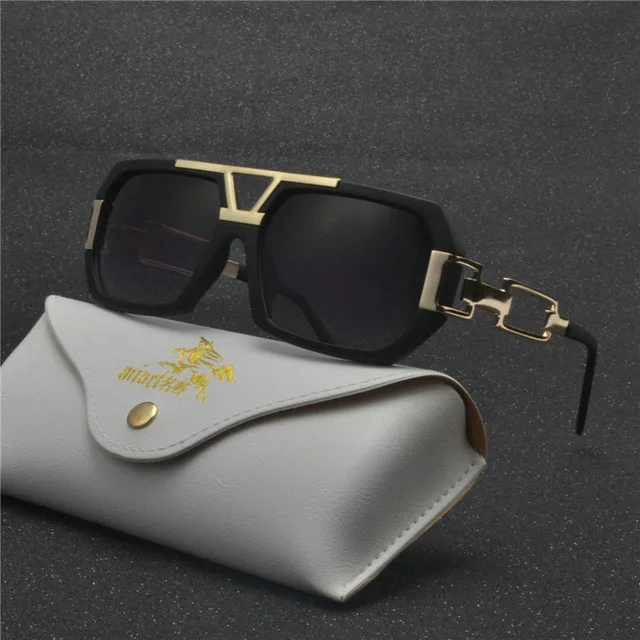 Солнцезащитные очки авиаторы MINCL/Square Pilot модные мужские солнцезащитные женские