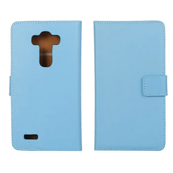 Черный высококачественный чехол-бумажник из натуральной кожи для LG G4 с