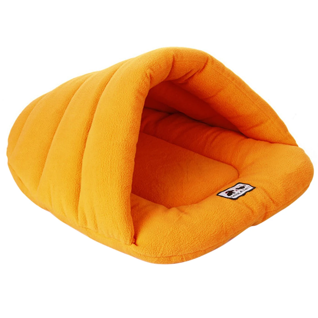 orange 6 цветов, кровать для питомца кошек, маленькая собака, щенок, питомник, диван, флис, кровать для питомца, коврик для кошки, домик для кошки, спальный мешок, теплая кровать для собаки, panier chien - Цвет: orange