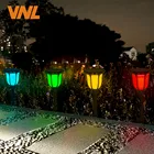 Танцевальные светодиодные фонарики на солнечной батарее, водонепроницаемые уличные фонарики для сада, внутреннего дворика, бассейна, свадебного украшения, IP65 RGB