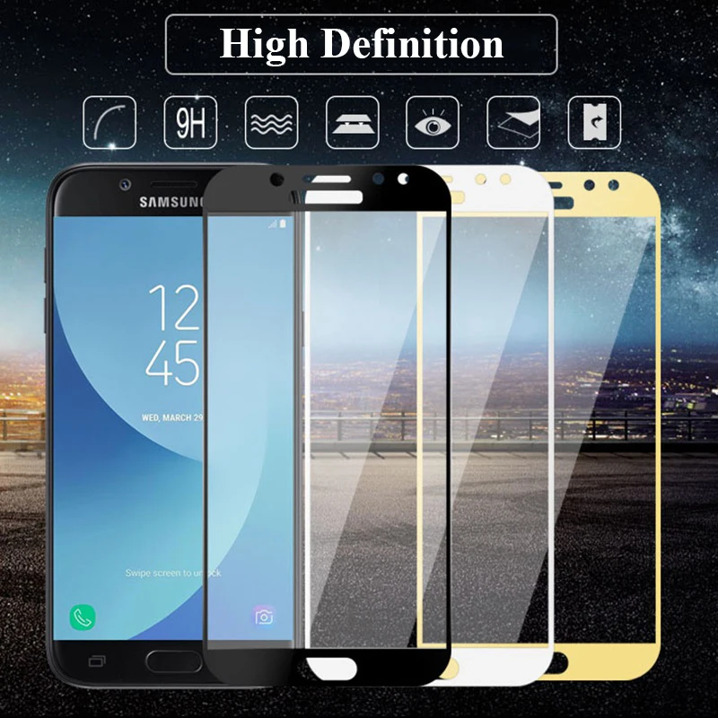 Закаленное стекло для samsung j7 2017 galaxy j5 Защитная пленка экрана samsyng j3 j 3 5 7 защитная