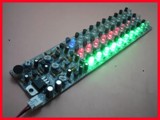 Набор индикаторов голосового уровня паяльные наборы электронные diy для