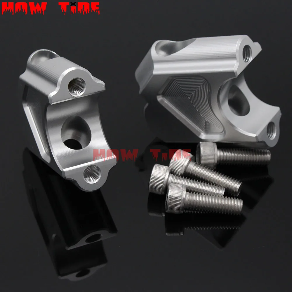 

For Benelli TRK502 TRK 502 ADV 2017 Motorcycle Accessories CNC Aluminium Handle Bar Clamp Raised Extend Handlebar Mount Riser