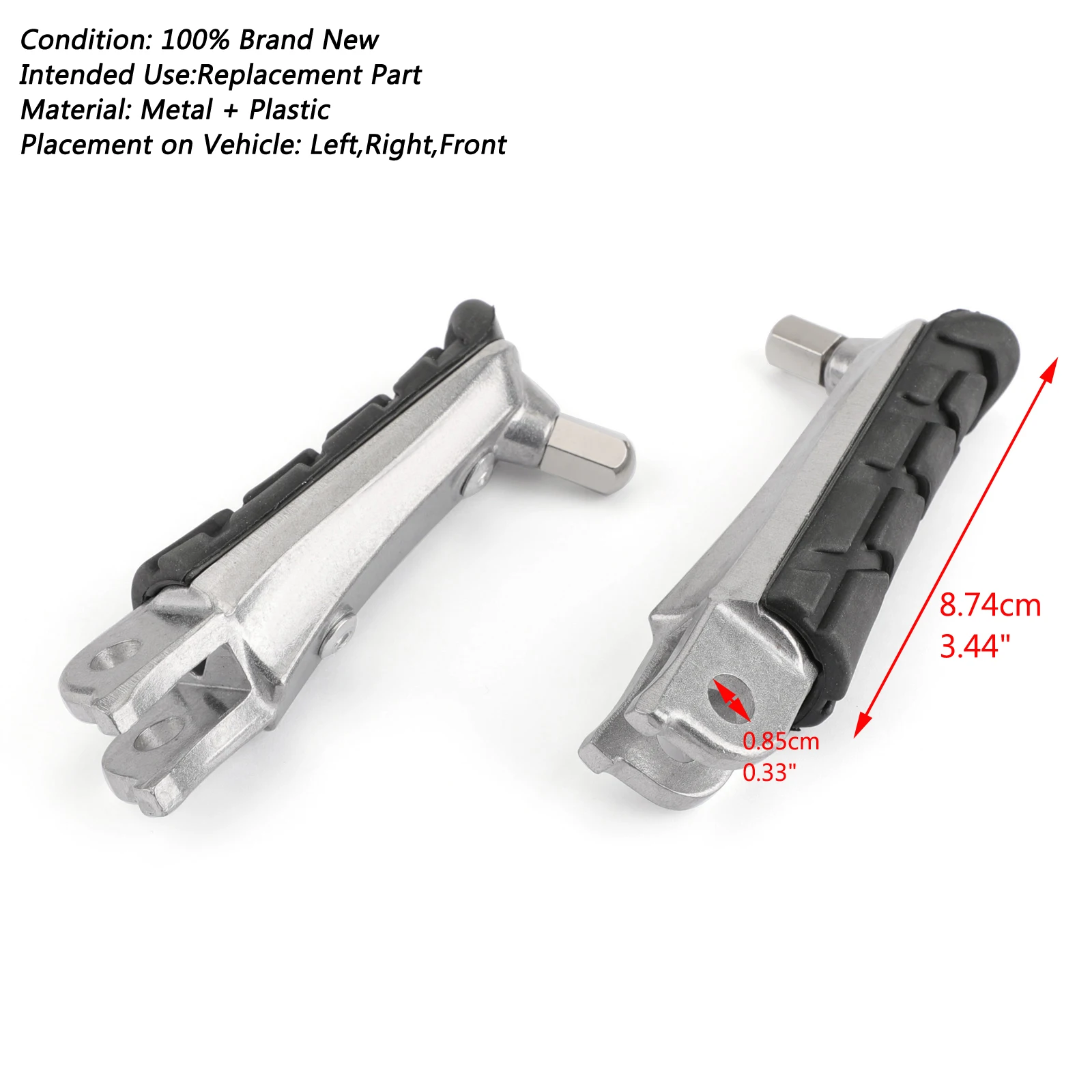 Artudatech Передние Подножки для Honda CB250 CB600F HORNET 250 600 CBR600F NC700|Подставки под ноги| |
