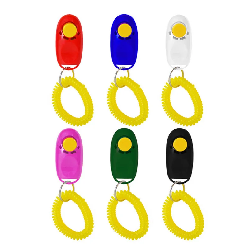 Универсальный животных Pet обучения свисток шнурки набор обучение Clicker послушание