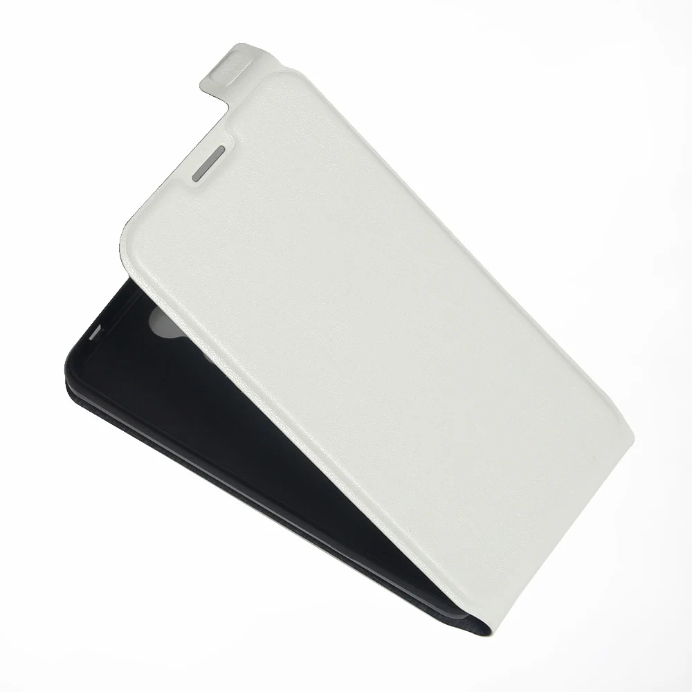 MCMEME флип чехол для lenovo C2 power Магнитный вверх вниз кожаный чехол для lenovo K10a40 Vibe C2 power Case TPU мягкие чехлы - Цвет: White