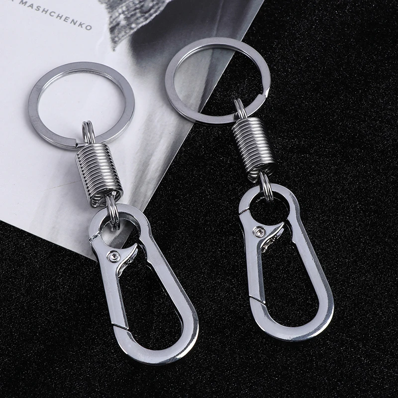 Мужской модный Зажим для ремня металлическая цепочка ключей пружинная Пряжка