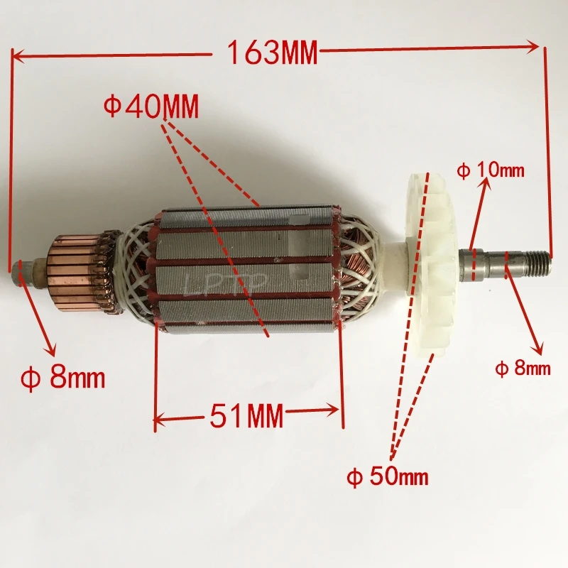 Угловой ротор дробилки арматура мощность двигателя 100 мм Угловая шлифовальная