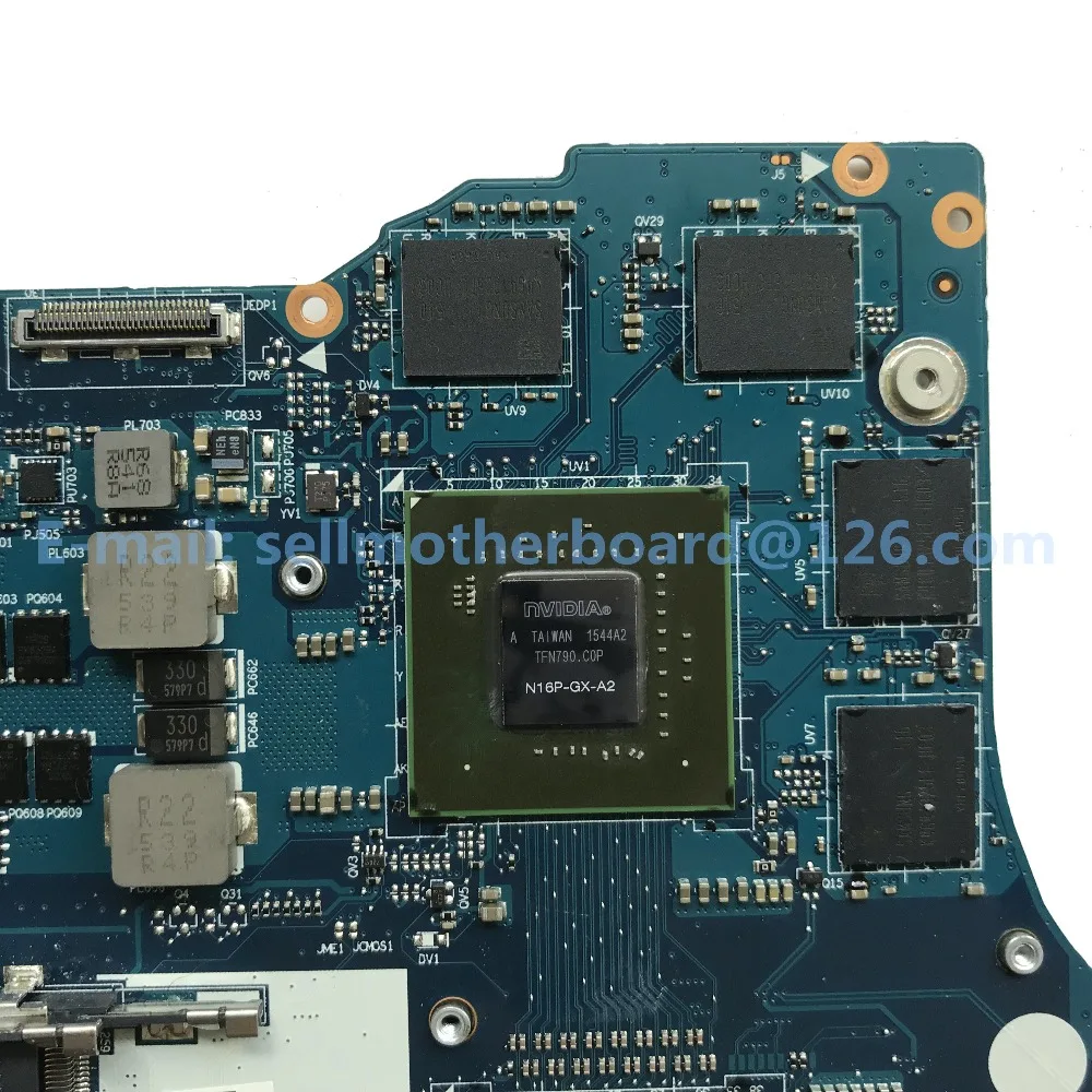 Reboto для lenovo Y700 Y700-17ISK Материнская плата ноутбука 5B20K37628 NM-A541 с i7-6700HQ 2,6 ГГц процессор HM170 GTX 960M 2 Гб DDR4