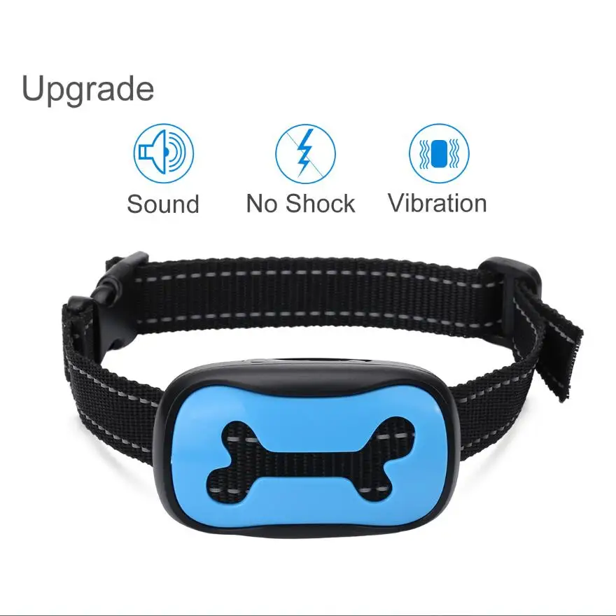 Не лающая собака ошейник Ударная вибрация 7 уровней чувствительности кора лай