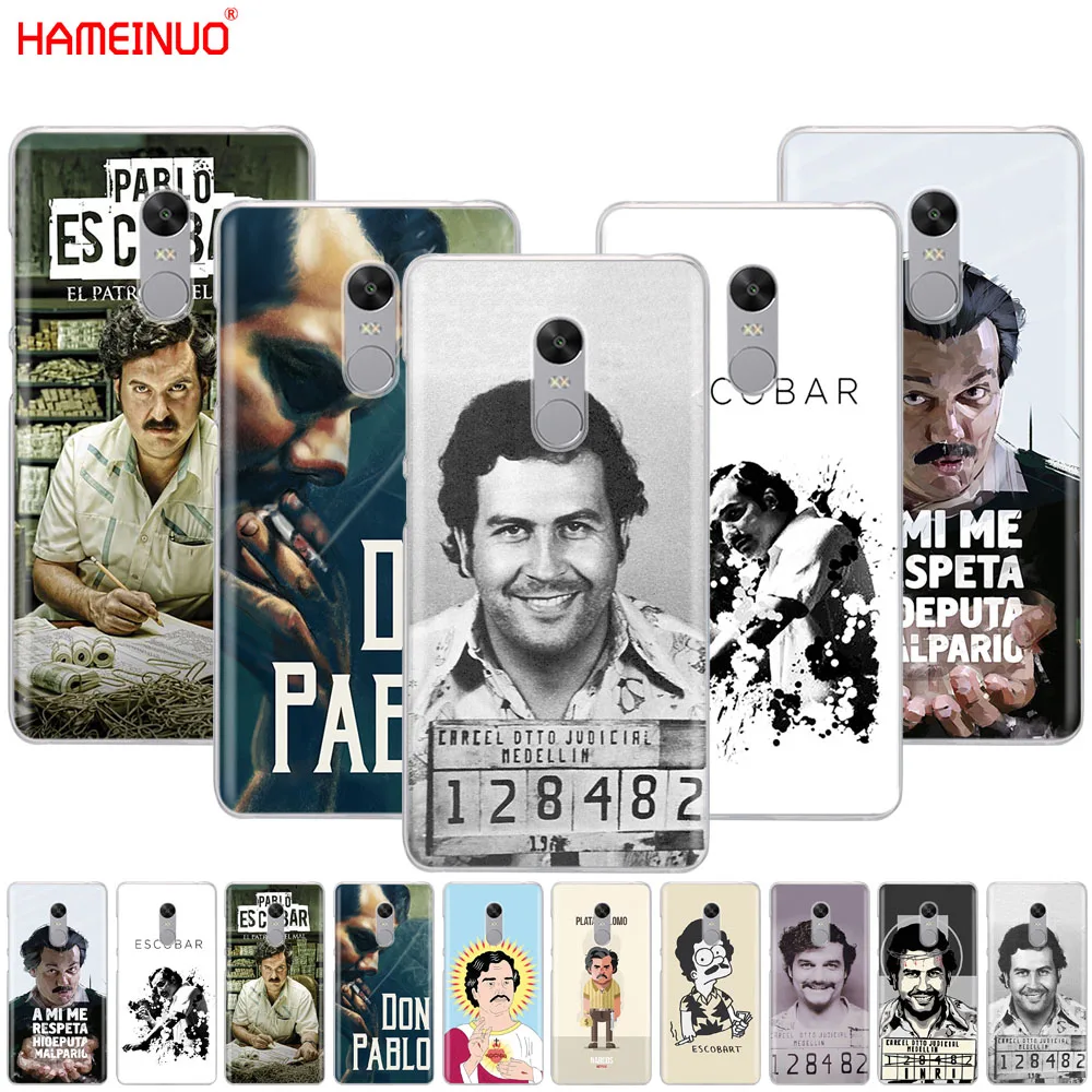 Чехол для телефона HAMEINUO Pablo Escobar Xiaomi redmi 5 4 1 1s 2 3 3s pro PLUS note 4X 4A 5A|Бамперы| |