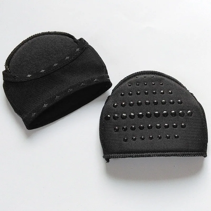 Женские нескользящие носки невидимки с открытым носком 2 пары/Лот WPD002|women ped|padded toe