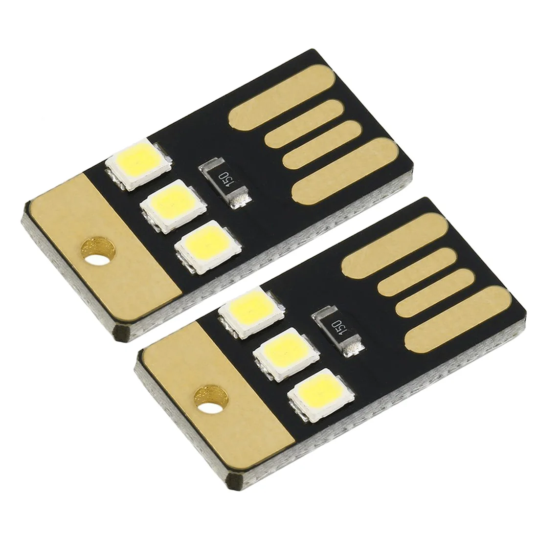 Светодиодный мини брелок для ключей ночник с USB зарядкой 0 2 Вт 5 шт.|Лампы чтения| |